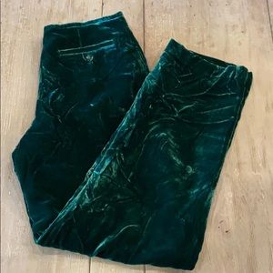 Preston & York Crushed Velvet Pants